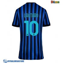 Fotballdrakt Dame Inter Milan Lautaro Martinez #10 Hjemmedrakt 2025-26 Kortermet